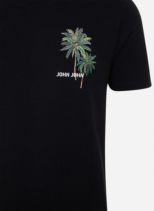 Camiseta Regular Fit Palm Season John John Masculina