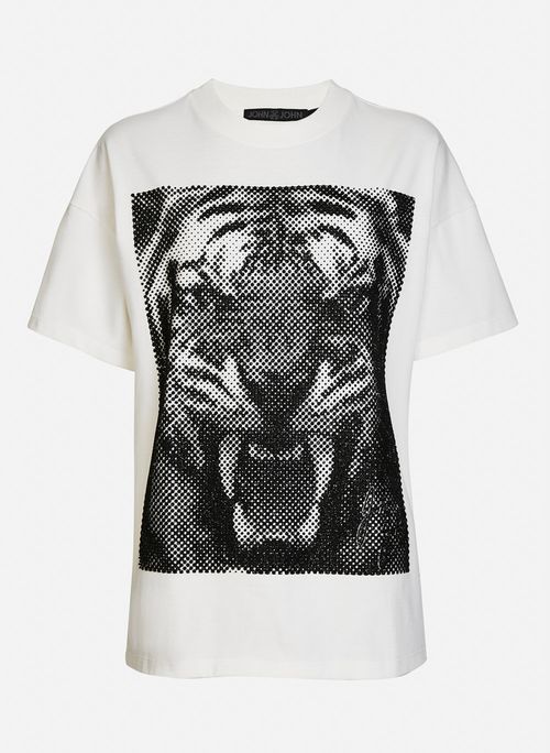 Camiseta Ampla Wild John John Feminina