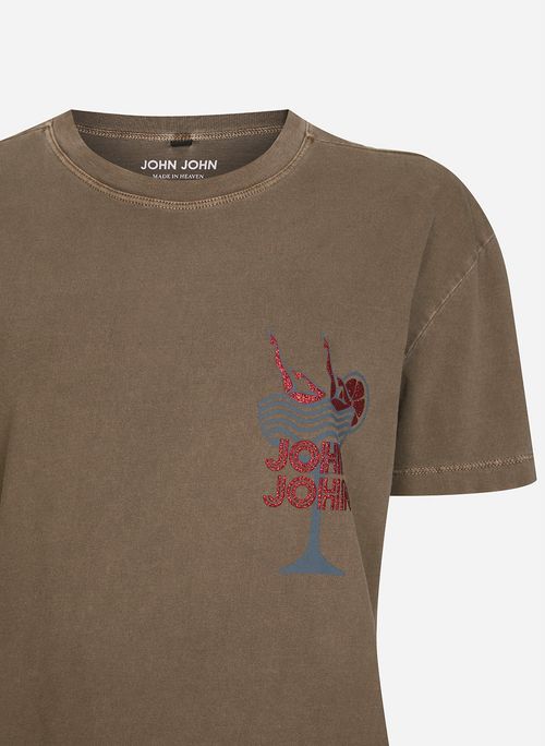 Camiseta Justa Maison John John Feminina
