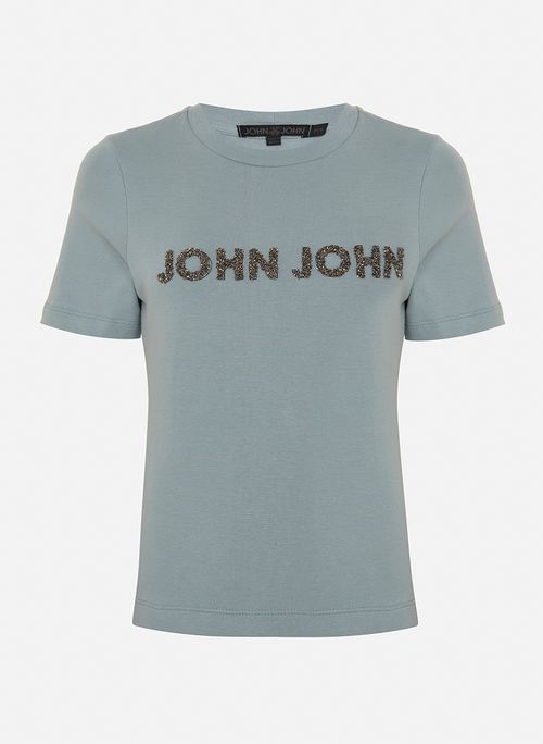 Camiseta Reta JJ Crystal John John Feminina