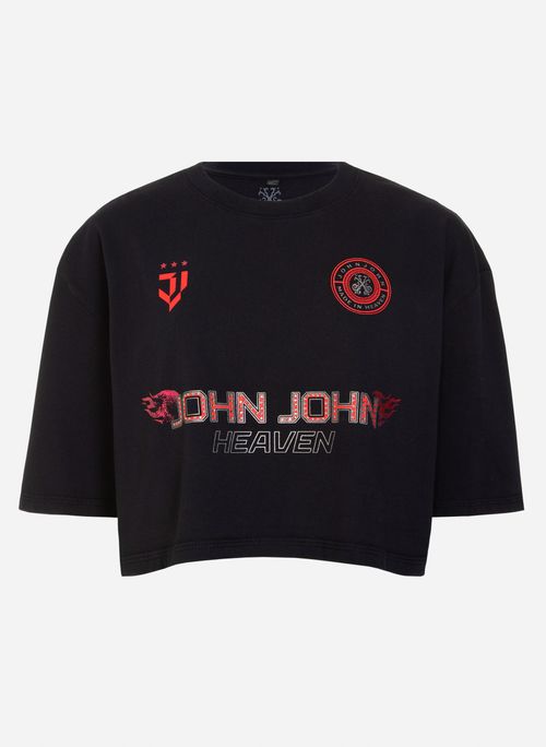 Camiseta Cropped JJ Soccer John John Feminina