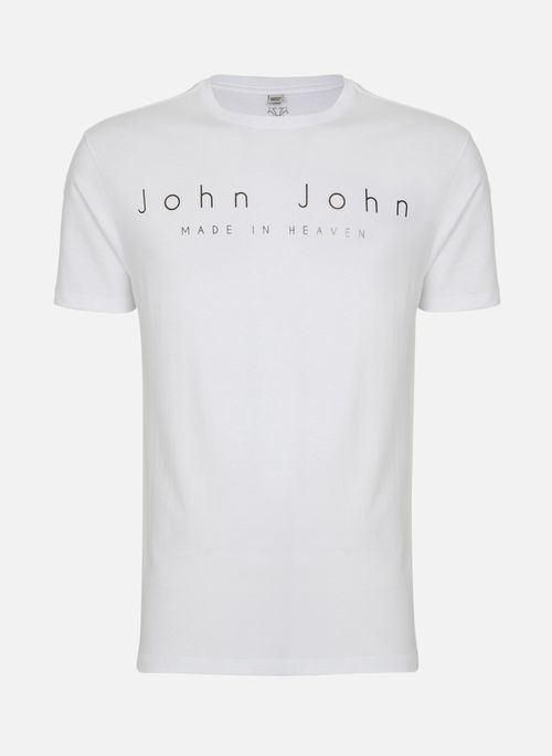 Camiseta Slim Fit New John Line John John Masculina