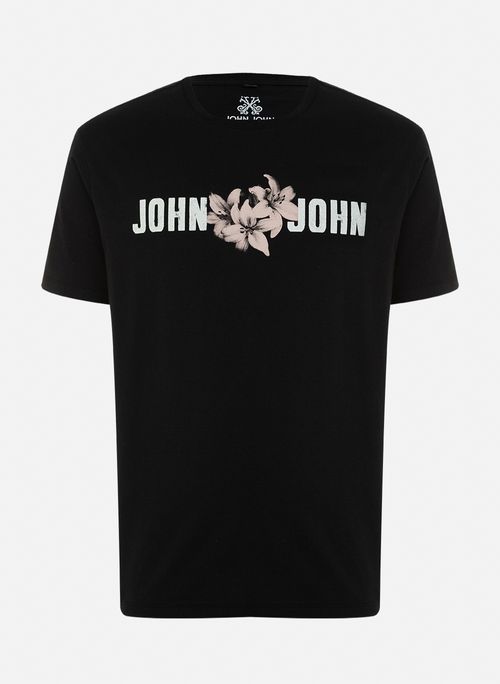 Camiseta Regular Fit John Lilies John John Masculina