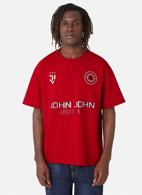 Camiseta Box Soccer Team Vm John John Masculina