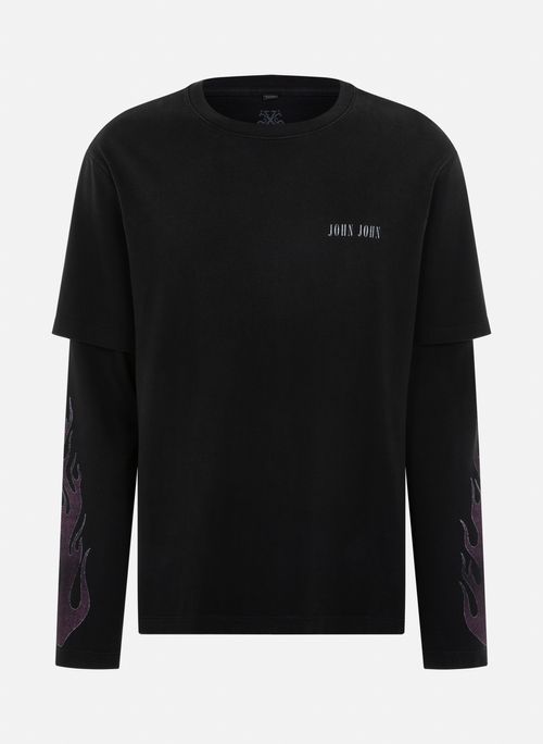 Camiseta Relaxed Fit All Night John John Masculina