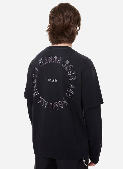 Camiseta Relaxed Fit All Night John John Masculina