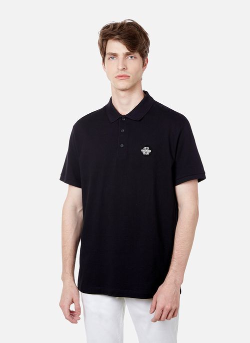 Camisa Reta Polo Transfer Black John John Masculina