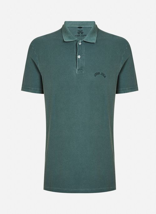 Polo Regular Fit Vibe Verde John John Masculina