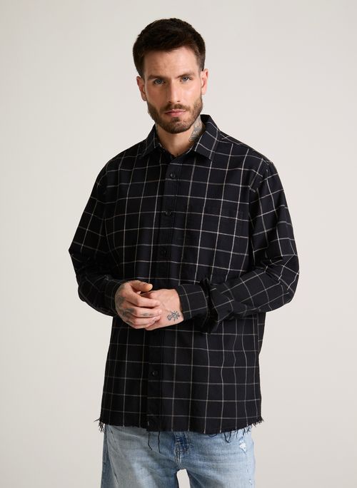 Camisa Relaxed Fit Alex John John Masculina