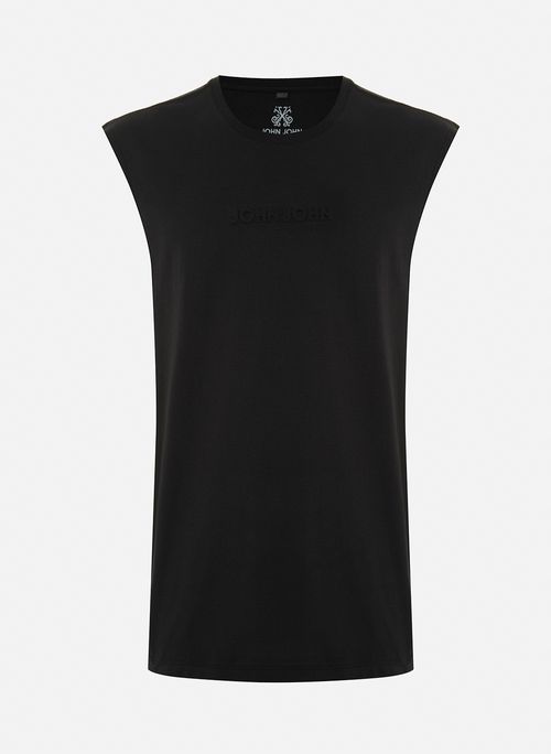Regata Relaxed Fit Skater Embossed Black John John Masculina
