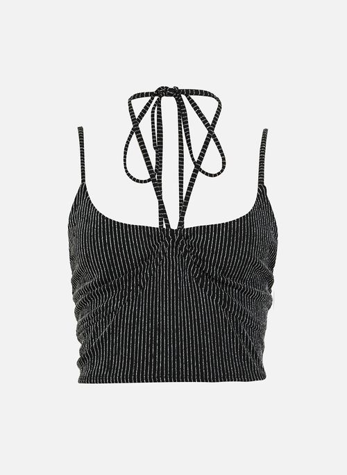 Top Justo Black Lucia John John Feminino