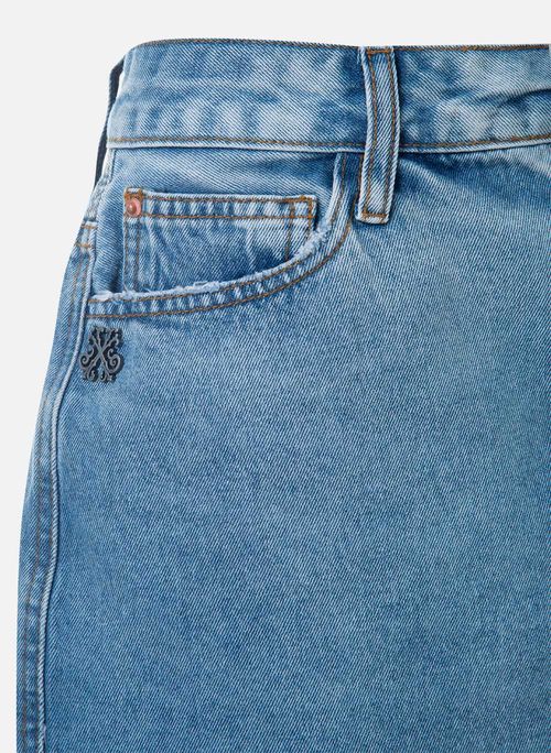 Saia Jeans Reta Stanford John John Feminina