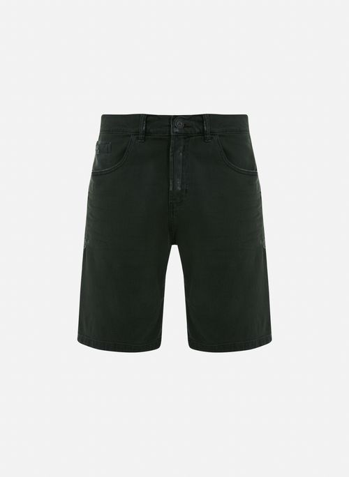 Bermuda Reta 5 Pckts Green John John Masculina