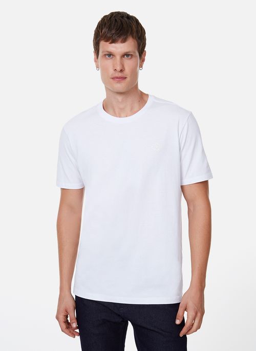 Camiseta Regular Fit Transfer White John John Masculina