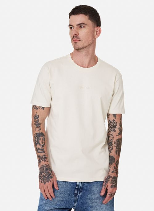 Camiseta Regular Fit Clean Off V John John Masculina