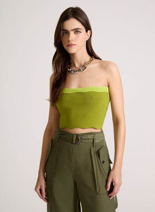 Top Justo Wave Color John John Feminino