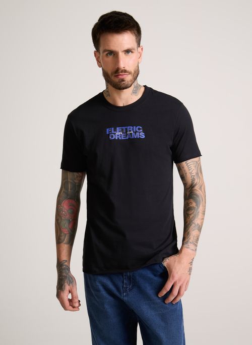 Camiseta Slim Fit Eletric Dreams John John Masculina