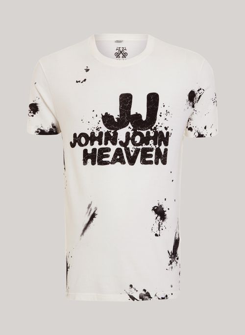 Camiseta Slim Fit Splash John John Masculina