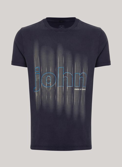 Camiseta Slim Fit John Blur John John Masculina