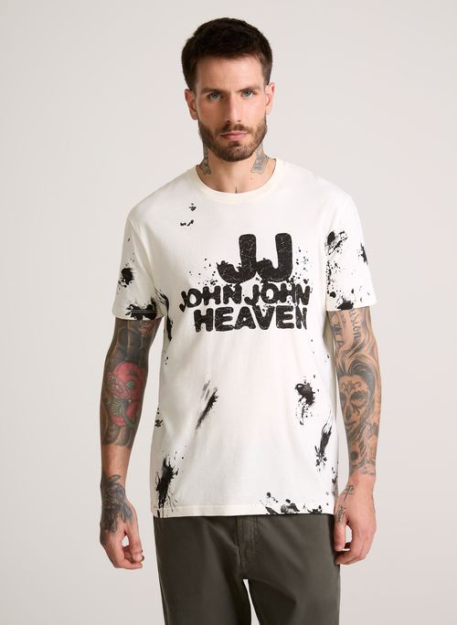 Camiseta Slim Fit Splash John John Masculina