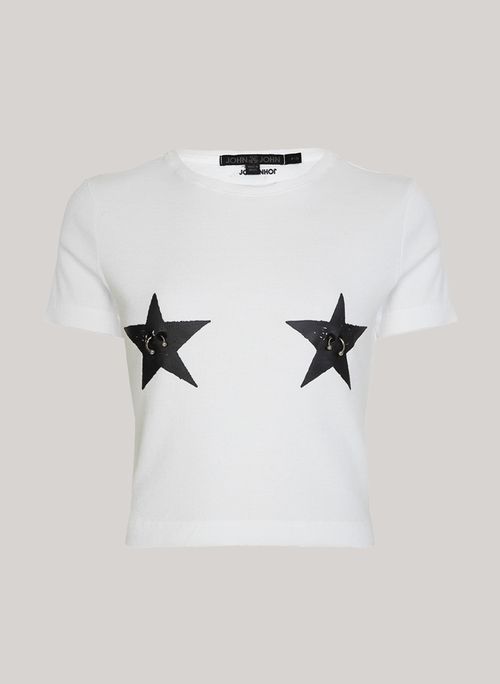 Camiseta Justa Body Star John John Feminina