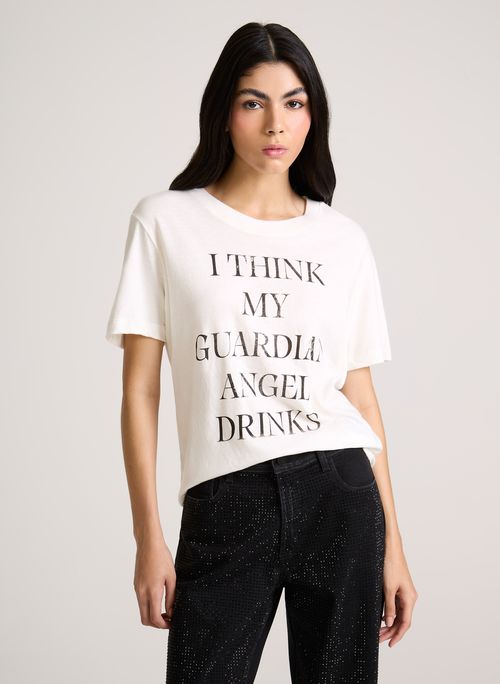 Camiseta Regular Guardian John John Feminina