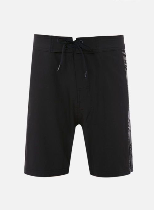 Bermuda Long Black Stripe John John Masculina