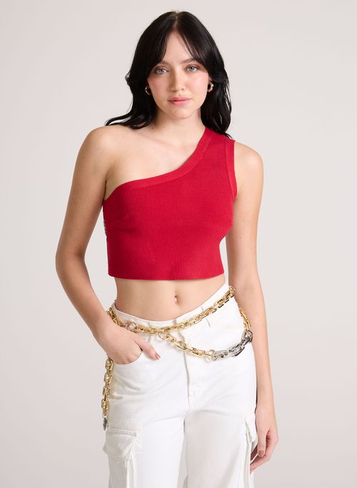 Blusa Cropped Tiny Red John John Feminina