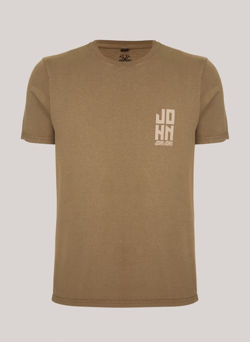 Camiseta Regular Fit Squared John John Masculina