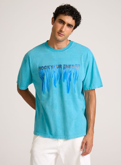 Camiseta Box Rock Your Energy John John Masculina