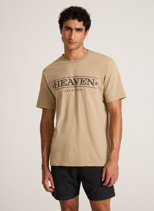 Camiseta Regular Fit Heaven Stars John John Masculina