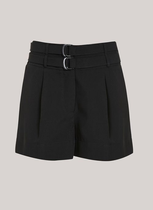 Shorts Alfaiataria Shay Black John John Feminino