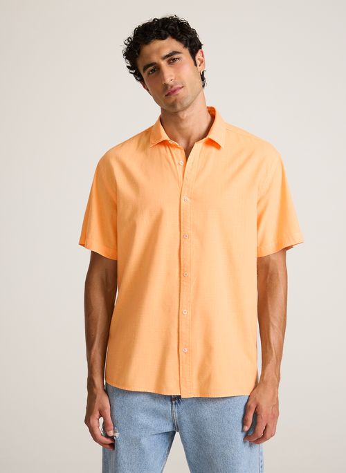 Camisa Relaxed Fit Cotton Tangerin John John Masculina