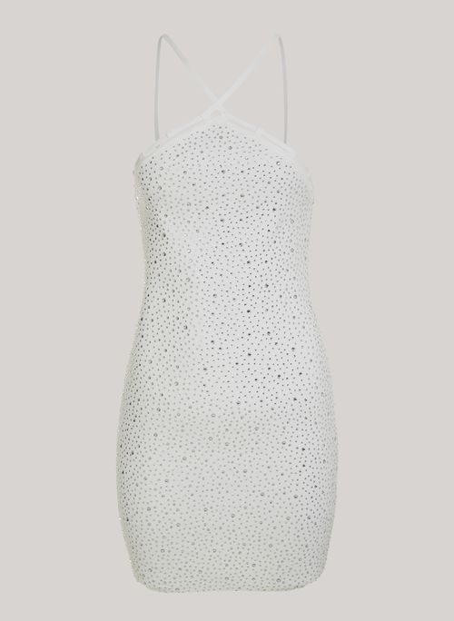 Vestido Justo Tokyo White John John Feminino