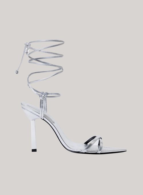 Sandália Laces Silver John John Feminina