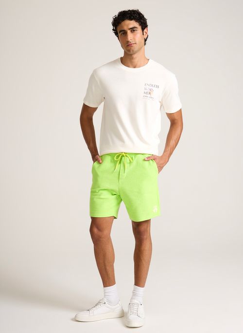 Bermuda Regular Cool Verde John John Masculina