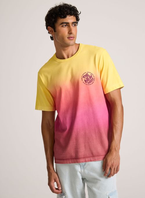 Camiseta Relaxed Fit The New Ways John John Masculina