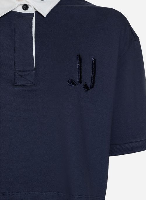 Blusa Ampla Polo Code John John Feminina