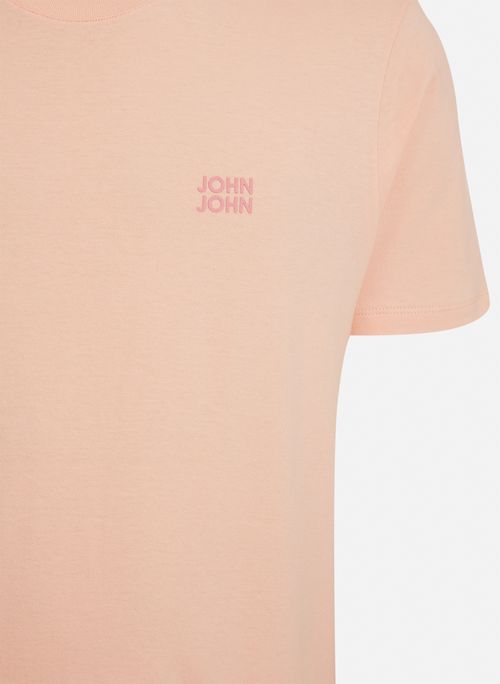 Camiseta Regular Fit New Transfer Rosa John John Masculina