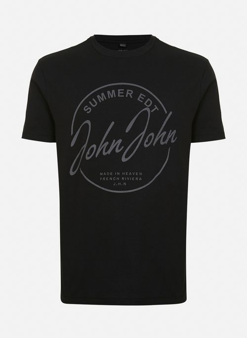 Camiseta Slim Fit Summer French John John Masculina
