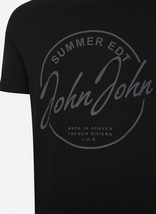 Camiseta Slim Fit Summer French John John Masculina