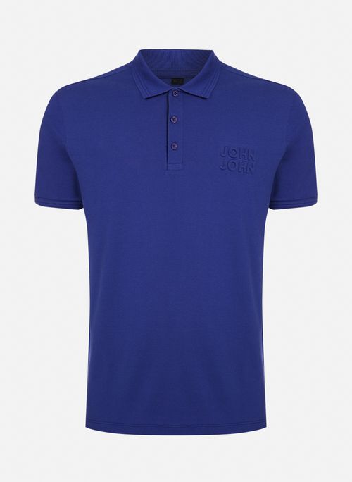 Polo Regular Fit Embossed John John Masculina