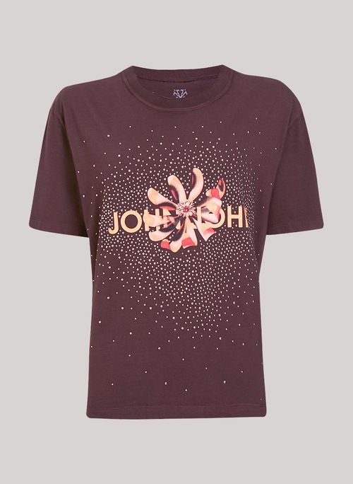 Camiseta Justa Lotus John John Feminina