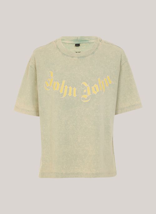 Camiseta Ampla Trace John John Feminina