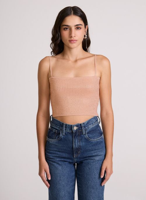 Top Justo Claire John John Feminino