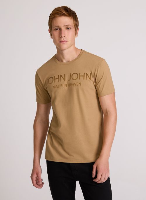 Camiseta Slim Fit Grade John John Masculina