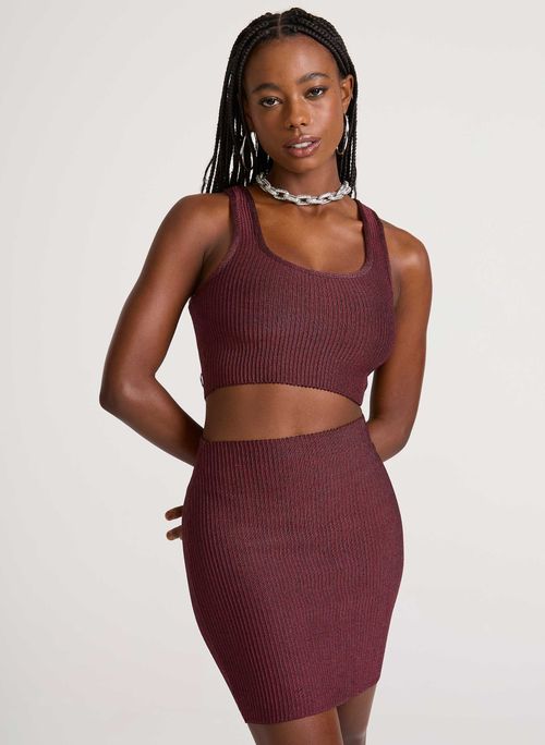 Regata Cropped Perfect Wine John John Feminina