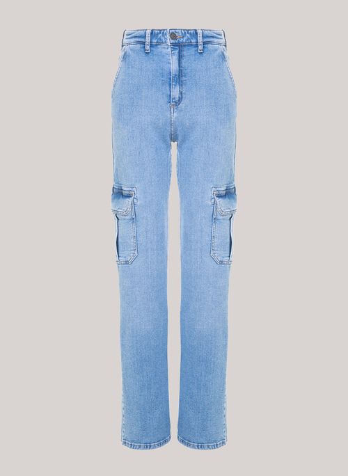 Calça Jeans Wide Leg Cusco John John Feminina