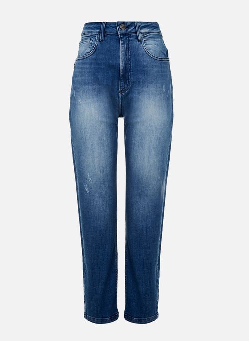 Calça Jeans Rock Mom Triang John John Feminina