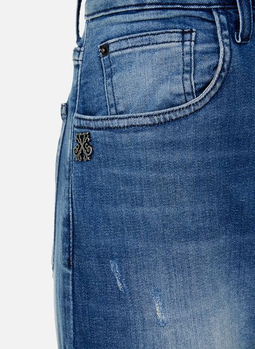 Calça Jeans Rock Mom Triang John John Feminina